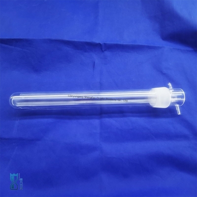 Tinggi kemurnian disegel cair Quartz Thread Pipe Untuk Lab