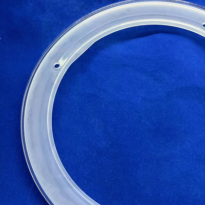 Transparent Frosted Fused Silica Glass Stone Punching Ring