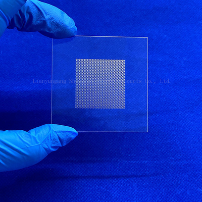 99.99% Tinggi kemurnian Quartz Plate Laser Grooving Fused Silica Quartz Glass Window Quartz Glass Sheet