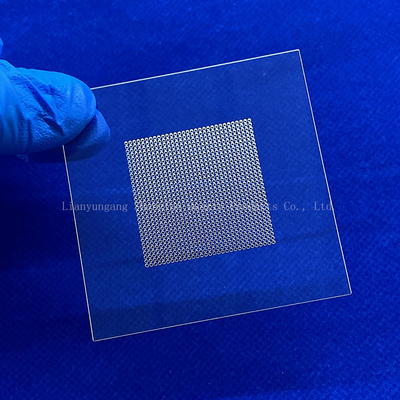 99.99% Tinggi kemurnian Quartz Plate Laser Grooving Fused Silica Quartz Glass Window Quartz Glass Sheet