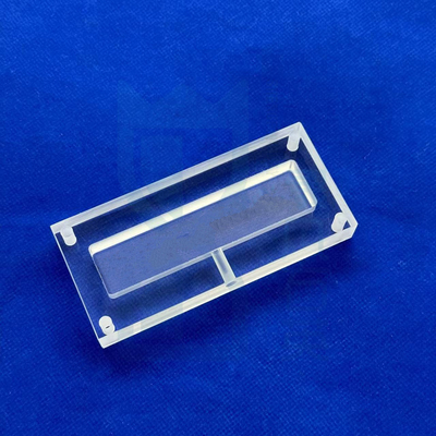 CNC Machining of Quartz Punching and Grooving Sheet Presisi Tinggi Suhu Tinggi