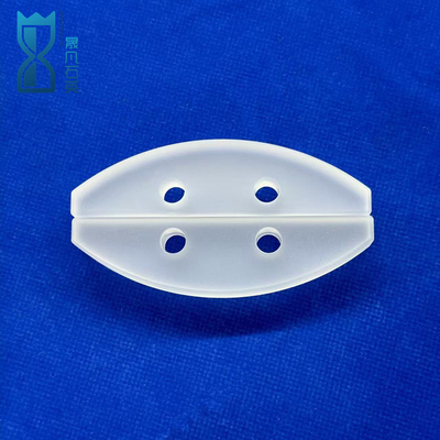 Frosted opaque quartz punch sheet tahan korosi