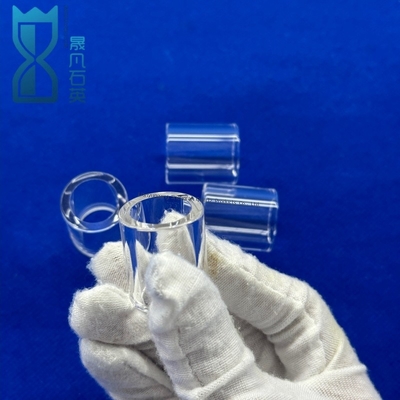 Supplier Custom Fire Polished Quartz Glass Tube Tahan Suhu Tinggi