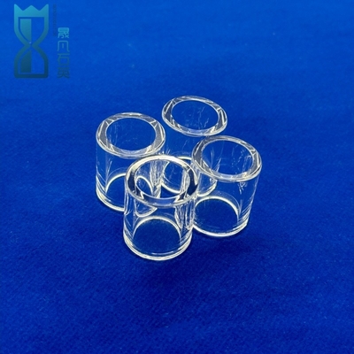Supplier Custom Fire Polished Quartz Glass Tube Tahan Suhu Tinggi
