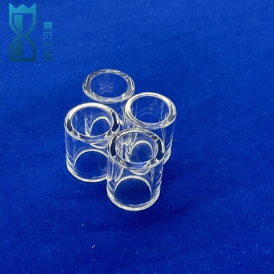 Supplier Custom Fire Polished Quartz Glass Tube Tahan Suhu Tinggi