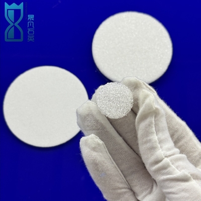Pabrik Custom Quartz Sand Core Quartz Filter G00 / G0 / G1 / G2 / G3 Ukuran