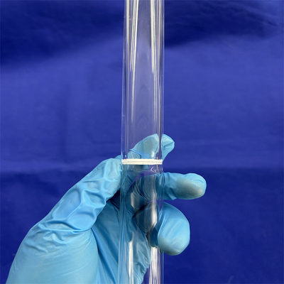 Silicon Quartz Glass Tube Filter Tube Quartz Sand Core Kekerasan Tinggi