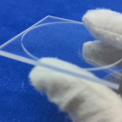 Semikonduktor Bulat Square Quartz Lembar Jendela tahan suhu tinggi