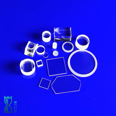Pabrik Transparansi Tinggi Silikon Yang Ditemukan Untuk Jendela Optik Custom Irregular Quartz Sheet Glass Plate