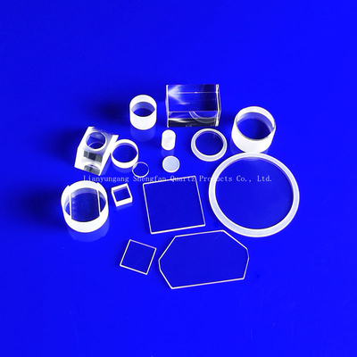 Pabrik Transparansi Tinggi Fused Silica Custom Optical Quartz Sheet Glass Plate Dalam Berbagai Ukuran