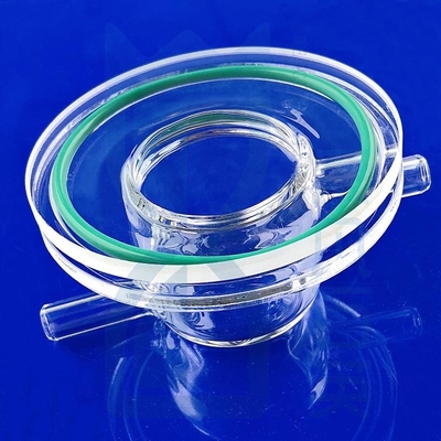 Reaktor kuarsa suhu tinggi 50ml-1000ml