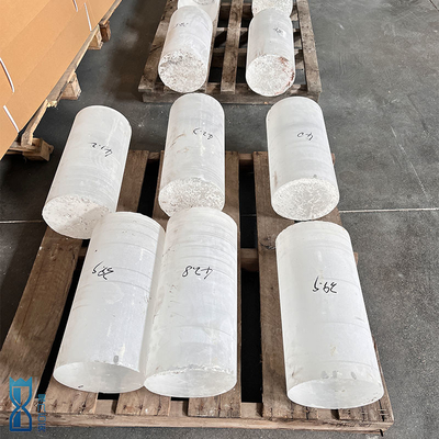 Tahan suhu tinggi khusus Berbagai ukuran Kuarsa inti timbal di dalam transparan di luar scrub