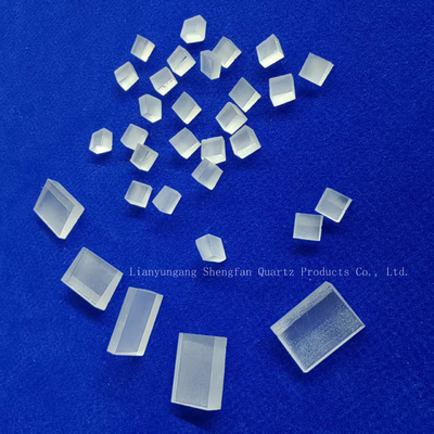 Pabrik disesuaikan presisi tinggi kecil Quartz Glass Plate Frosted Sheet Fused Silica
