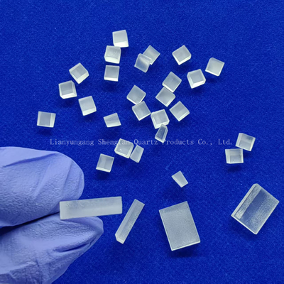 Pabrik disesuaikan presisi tinggi kecil Quartz Glass Plate Frosted Sheet Fused Silica