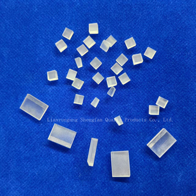 Pabrik disesuaikan presisi tinggi kecil Quartz Glass Plate Frosted Sheet Fused Silica
