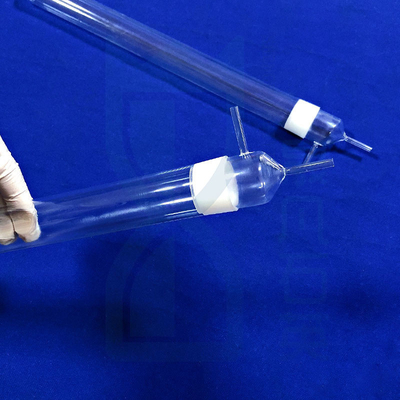 Sekolah-sekolah utama Custom Korosi Resistance Koefisien Ekspansi Termal dari Low Quartz Grinding Tube Quartz Glass Instrumen