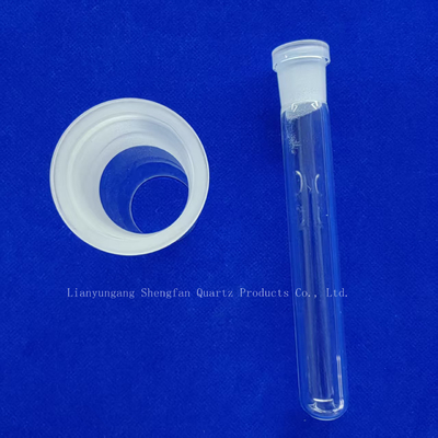 Disesuaikan Kuarsa Instrumen Kaca Tube Uji Jelas