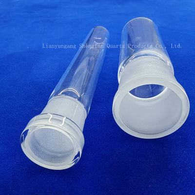 Disesuaikan Kuarsa Instrumen Kaca Tube Uji Jelas