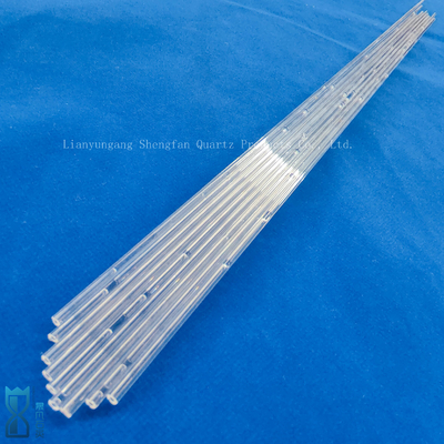 Tahan panas Jgs1 Hard Wall Precision Quartz Capillary Tube Quartz Glass Pipe Quartz Produk