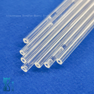 Tahan panas Jgs1 Hard Wall Precision Quartz Capillary Tube Quartz Glass Pipe Quartz Produk