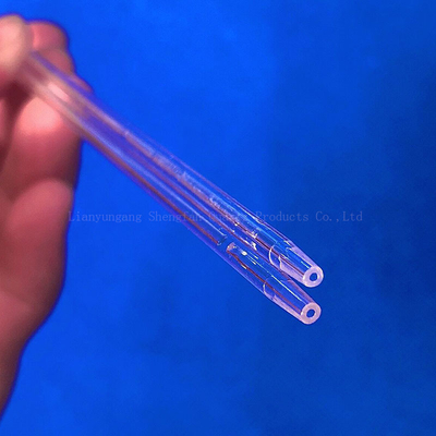 Pabrik Custom Resistensi Suhu Tinggi 1mm-10mm Diameter Kecil Kapiler Tabung Kaca Kuarsa