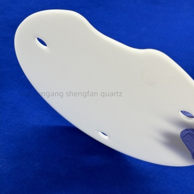 Custom Opal Fused Quartz Plate Sheet Suhu Tinggi Dan Tahan Korosi