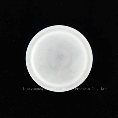 Performa tinggi Lembar dinding tebal beku yang jernih Quartz Glass Disc Laboratory Glassware