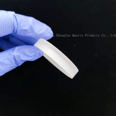 Performa tinggi Lembar dinding tebal beku yang jernih Quartz Glass Disc Laboratory Glassware