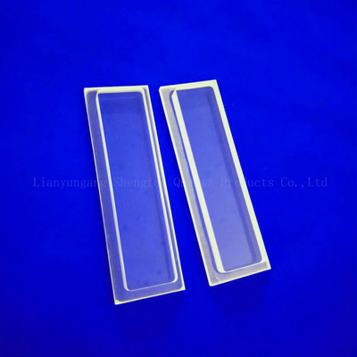 Transmittansi Tinggi Disks Kuarsa Tembaga Tersusun Disclaimer Square Step Quartz Plate Untuk Semikonduktor
