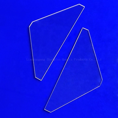 JGS1 JGS2 JGS3 Plat Silikon Tembaga Kuarsa Plat Kaca JGS2 Quartz Glass Window Sheet Plate Disc