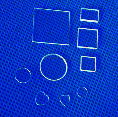 Pelat Kaca Kuarsa Transparansi Tinggi Kemurnian 99.99% dengan Suhu Kerja 1100℃