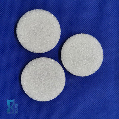Disesuaikan kemurnian tinggi tahan suhu tinggi G00-G5 filter kerucut pasir kuarsa