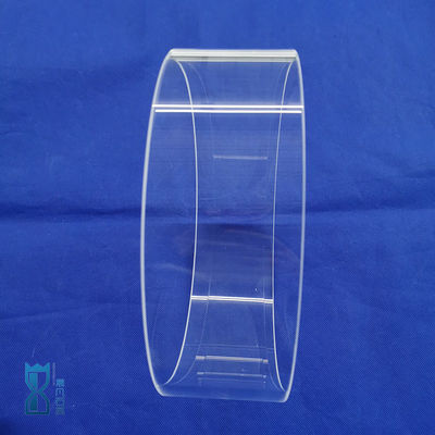 Pabrik Jual Langsung Kualitas Tinggi tahan panas dan tahan korosi Tabung Kaca Kuarsa Kaca Quartz Ring untuk Mesin CVD.