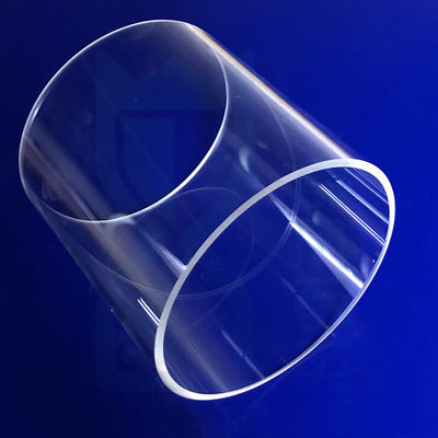 Pabrik Jual Langsung Kualitas Tinggi tahan panas dan tahan korosi Tabung Kaca Kuarsa Kaca Quartz Ring untuk Mesin CVD.