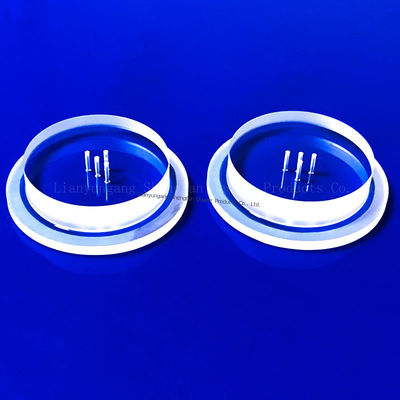 CNC Mesin tahan suhu tinggi dan tahan korosi Quartz Glass Plate untuk aplikasi optik