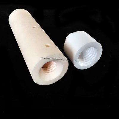 99% Alumina Ceramic Tube With Cutting Processing Service Density 3.9 G/cm3 Customized