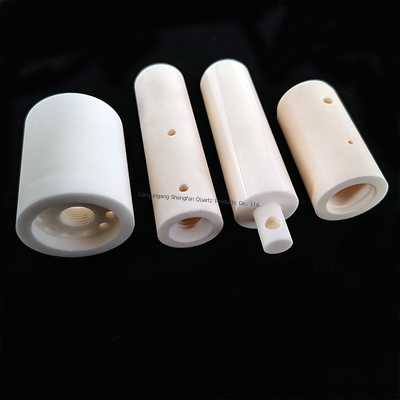 99% Alumina Ceramic Tube With Cutting Processing Service Density 3.9 G/cm3 Customized