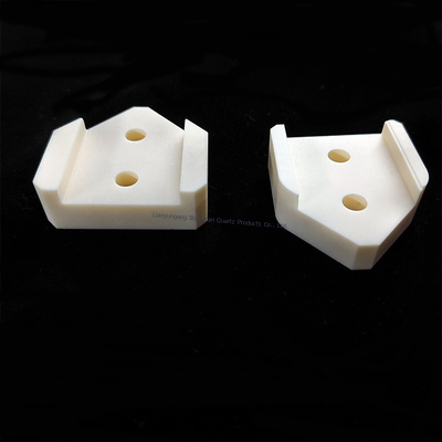 Bagian Berbentuk Tidak Beraturan Keramik Alumina Industri Presisi Tinggi Tahan Suhu Tinggi yang Dapat Disesuaikan ±0.05mm