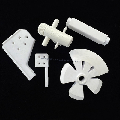 Industrial Ceramic Cutting Service Alumina Plate Laser Cut Custom Ceramic Substrate Al2o3 Plate