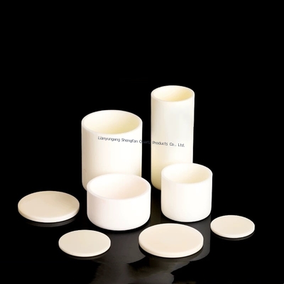 Factory Customizes High Temperature Corrosion Resistant 99% Ceramic Crucibles For Laboratories