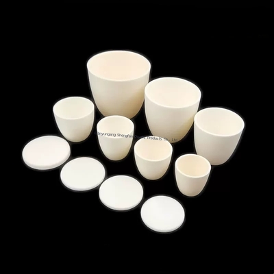 Factory Customizes High Temperature Corrosion Resistant 99% Ceramic Crucibles For Laboratories