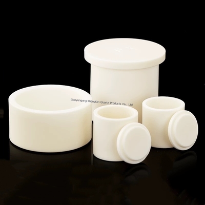 Factory Customizes High Temperature Corrosion Resistant 99% Ceramic Crucibles For Laboratories