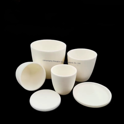 Factory Customizes High Temperature Corrosion Resistant 99% Ceramic Crucibles For Laboratories