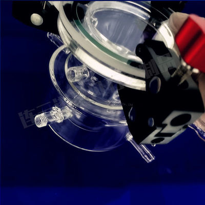 Tinggi kemurnian 99,99% Kuarsa Reaktor dengan ketebalan 1-100mm dan 2.2g/cm3 Densitas untuk fotokatalisis