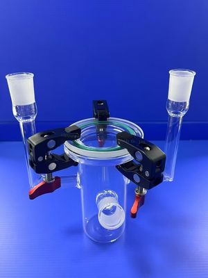 Ukuran Custom Laboratorium Kimia Kuarsa Glass Ware Untuk Dijual