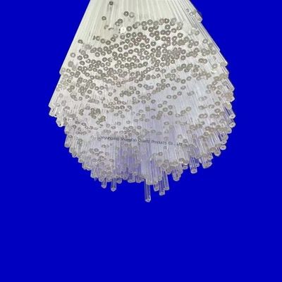 Tahan Suhu Tinggi Korosi Kemurnian Tinggi SiO2 φ1mm-φ5mm Kapiler Kaca Kuarsa