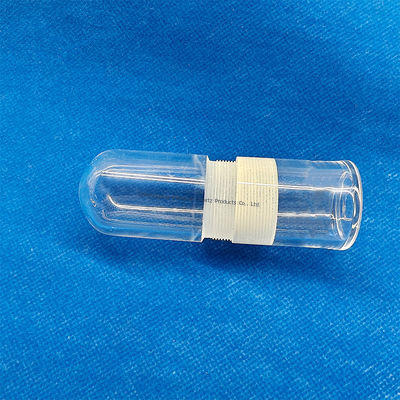 Flask Kaca Kuarsa Silikon yang Dilemparkan dengan Gabungan