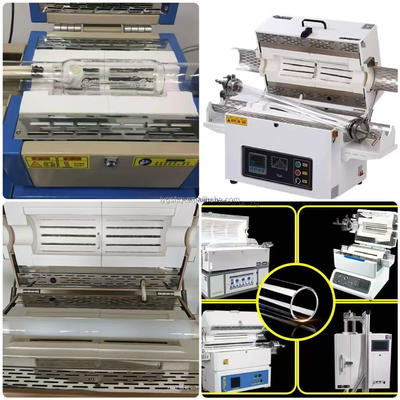 Tabung Kaca Kuarsa Yang Bisa Dikustomisasi Kemurnian Tinggi SIO2 99,99%