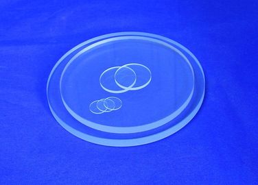 Transparant Clear Fused Silica Sheet Eksperimental Terapan Tahan Korosi