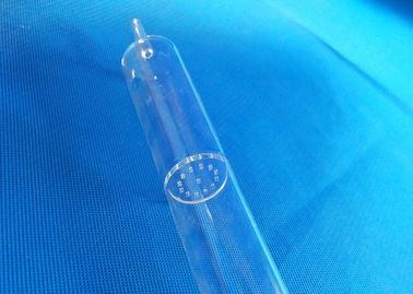 Dimensi Yang Tepat Kaca Tabung Uji Transparant Besar 100-400 OD DiameterUv Perlindungan Fused Quartz Tube, Silica Glass